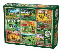 Cobble Hill - 1000 pc. Puzzle - Postcards from the Farm