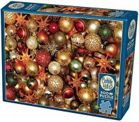 Cobble Hill - 500 pc. Puzzle - Christmas Balls