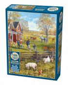 Cobble Hill - 500 pc. Puzzle - Young Family Farm
