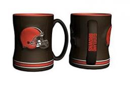 Cleveland Browns 15oz Sculpted Coffee Mug