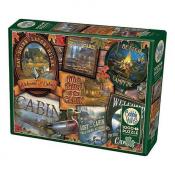 Cobble Hill - 1000 pc. Puzzle - Cabin Signs