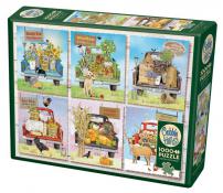 Cobble Hill - 1000 pc. Puzzle - Farmer's Market Trucks