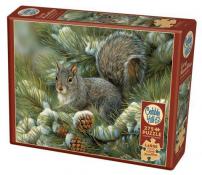 Cobble Hill - 275 pc. Puzzle - Gray Squirrel