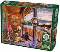 Cobble Hill - 1000 pc. Puzzle - Welcome to the Lake House