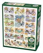 Cobble Hill - 1000 pc. Puzzle - Bicycles