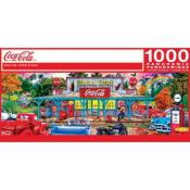 Masterpieces - 1000 pc. Puzzle - Coca Cola Stop N Sip (Panoramic)
