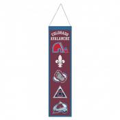 Colorado Avalanche 8 x 32 Wool Banner