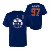 Connor McDavid Edmonton Oilers Kids T-Shirt