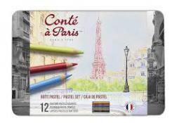 Conte Pastel Pencil Set - 12 Pack