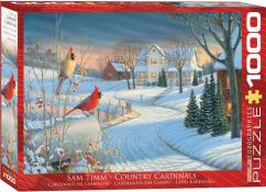 Eurographics - 1000 pc. Puzzle - Country Cardinals