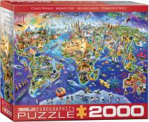 Eurographics - 2000 pc. Puzzle - Crazy World