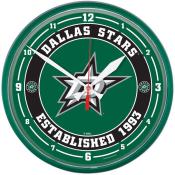 Dallas Stars 12 Inch Round Clock