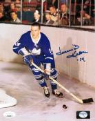 Dave Keon Autographed 8x10 Photo (Pose 2)