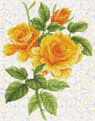 Diamond Dotz - Yellow Rose Bouquet