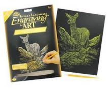 Royal & Langnickel Engraving Art - Deer (Gold)