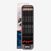 Derwent Graphic Pencil Set of 6