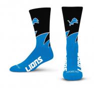 Detroit Lions Black Wave Socks