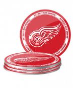 Detroit Red Wings 4-Pack Coaster Set