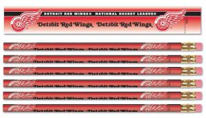 Detroit Red Wings 6 Pack Pencil Set