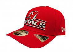 New Jersey Devils NHL Stretch Snap Adjustable Hat