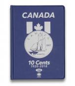 Canadian 10 Cents Dime Coin Collection Album