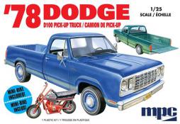 1978 Dodge D100 Pick-Up Truck 1:25 Model Kit
