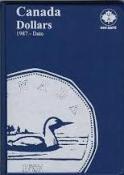 Canadian 1 Dollar Loonie Coin Album Folder