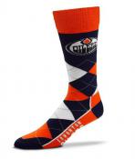 Edmonton Oilers Argyle Lineup Socks