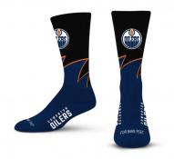 Edmonton Oilers Black Wave Socks