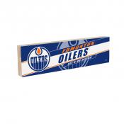 Edmonton Oilers 5x18 Mantle Sign