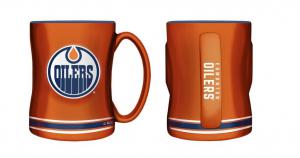 Edmonton Oilers Logo Relief 14 oz. Mug