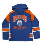 Edmonton Oilers Youth Long Sleeve Shirt (with) Hood