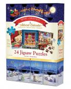 Eurographics - 50 pc. Merry Christmas Advent Calendar Puzzles