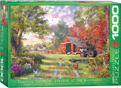Eurographics - 1000 pc. Puzzle - Evening at the Barnyard