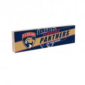 Florida Panthers 5x18 Mantle Sign