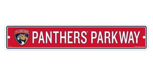 Florida Panthers 3.5 x 20 Street Sign