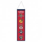 Florida Panthers 8 x 32 Wool Banner