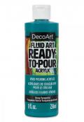 Deco Art Fluid Acrylics - Deep Turquoise