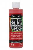 Deco Art Fluid Acrylics - True Red