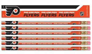 Philadelphia Flyers 6 Pack Pencil Set
