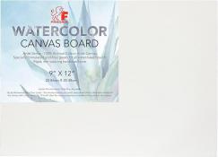 Fredrix Watercolour Canvas Board 9 x 12