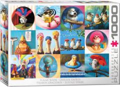 Eurographics - 1000 pc. Puzzle - Funny Birds