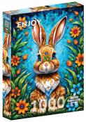 Enjoy - 1000 pc. Puzzle - Garden Bunny