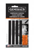 General's Compressed Charcoal Sticks 4 pack