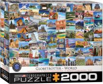 Eurographics - 2000 pc. Puzzle - Globetrotter World