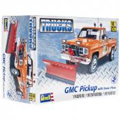 GMC Pickup w/ Snow Plow 1:24 Model Kit