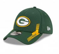 Green Green Bay Packers 2021 NFL Sideline Home - 39THIRTY Flex Hat