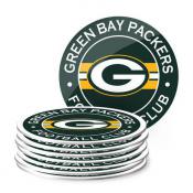 Green Bay Packers 8-Pack Coaster Set