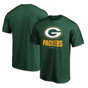 Green Bay Packers Team Lockup Logo T-Shirt