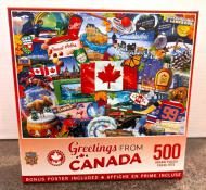 Masterpieces - 500 pc. Puzzle - Greetings From Canada
